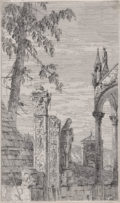 Piskopos by Canaletto (Giovanni Antonio Canal)