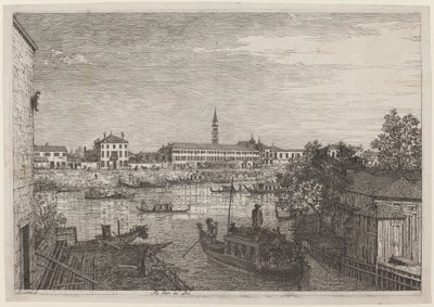 Ale Porte del Dolo, c. 17351746. by Canaletto