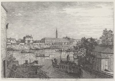 Ale Porte del Dolo, c. 17351746. by Canaletto
