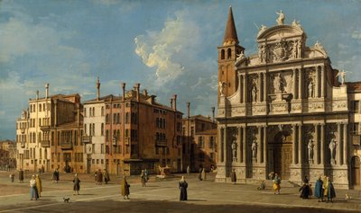 Campo Santa Maria Zobenigo, Venedik, 1730