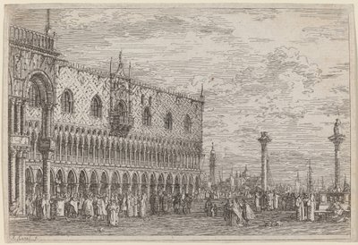 Bant İskelesi. v. by Canaletto