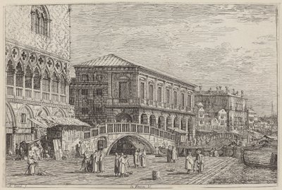 Le Preson. В. by Canaletto