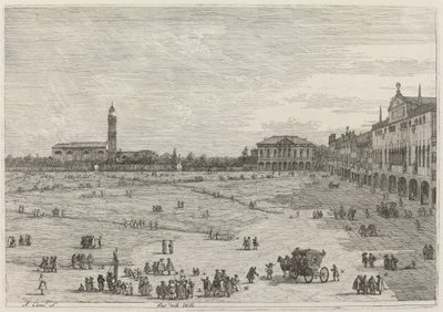 Pra della Valle, c. 17351746. by Canaletto