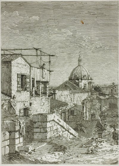 Yazılı Ev ve Peristilli Ev, Vedute