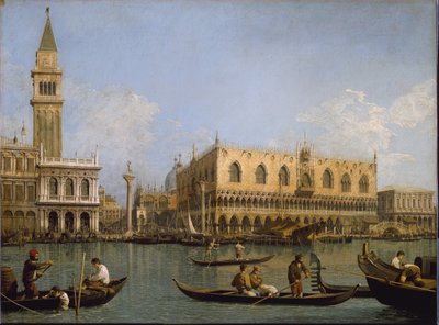 Köstebek, Saint Mark havzasından Canaletto olarak bilinen Antonio Canal tarafından Venedik resmine bakış by Canaletto
