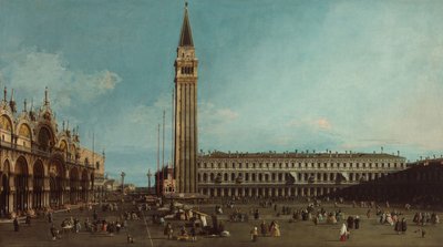 Piazza San Marco, Venedik, 1742-1745 by Giovanni Antonio Canal