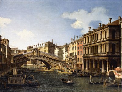 Rialto Köprüsü, Venedik, 1740