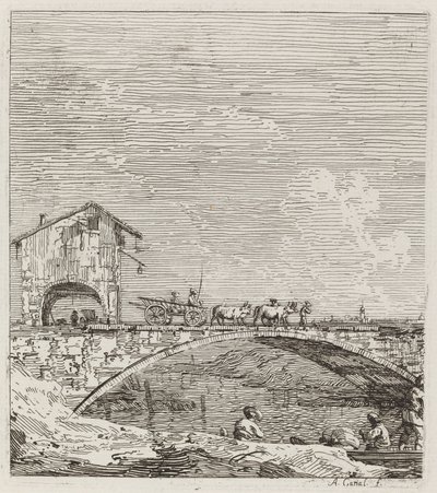 Köprüden Geçen Vagon by Canaletto