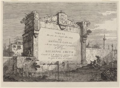 Başlık Plakası, c. 17351746. by Canaletto