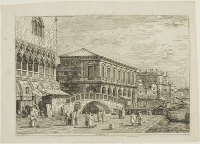le Preson. V., Görünümlerden by Canaletto