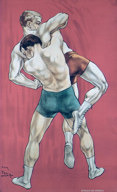 Güreş by Candido Aragonez de Faria