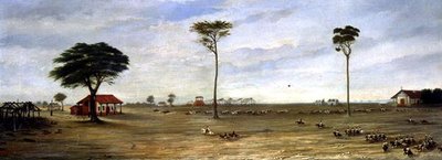 Anavatan Geçidi'ndeki Müstahkem Kamp, Paraguay by Candido Lopez