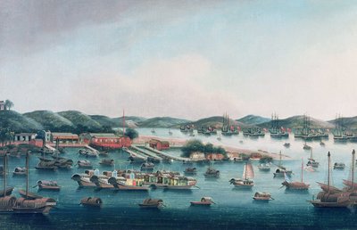 Hong Kong Limanı by Cantonese School