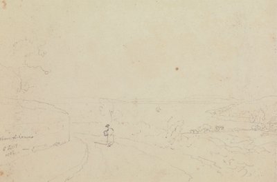 West Cowes'ın Yukarısında, 8 Şubat 1826 by Capt. Thomas Hastings