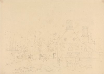 Barton Çiftlik Evi, East Cowes, Wight Adası, Mayıs 1833 by Capt. Thomas Hastings