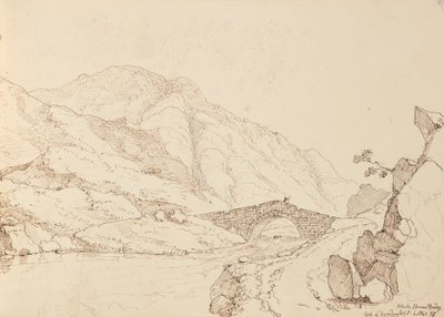 Kara Akım Köprüsü, 6 Eylül 1841 by Capt. Thomas Hastings