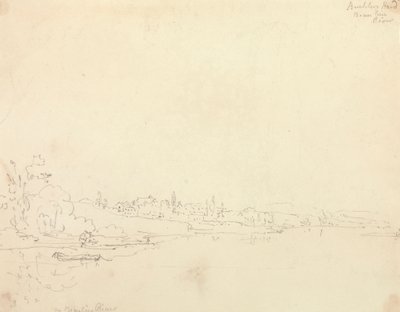 Buckler's Hard, Beaulieu Nehri, Hampshire by Capt. Thomas Hastings