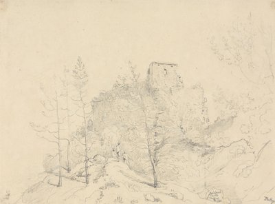 Carisbrooke Kalesi, 9 Mayıs 1826 by Capt. Thomas Hastings