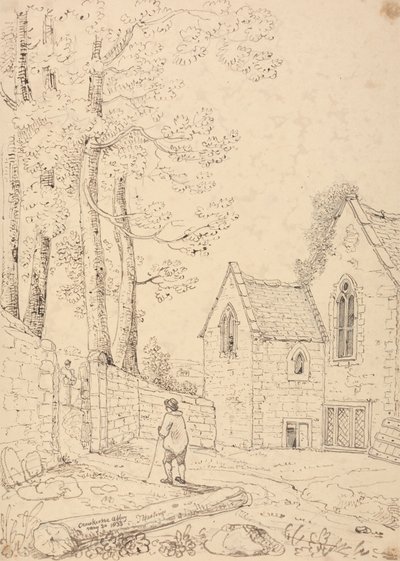 Crewkerne Manastırı, 24 Mayıs 1833 by Capt. Thomas Hastings