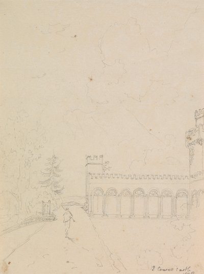 Doğu Cowes Kalesi by Capt. Thomas Hastings