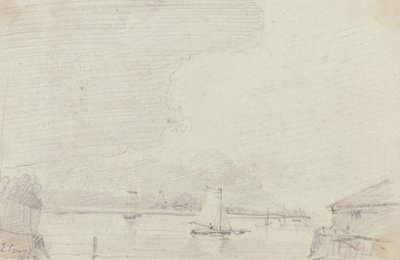 Doğu Cowes, Wight Adası by Capt. Thomas Hastings