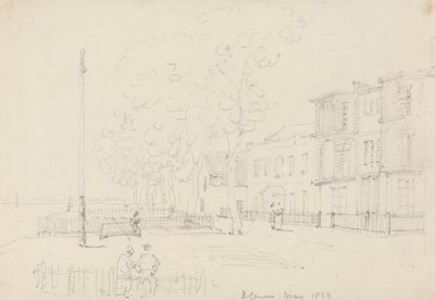 Doğu Cowes, Mayıs 1833 by Capt. Thomas Hastings