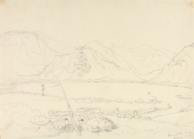 Ennerdale Gölü, 10 Mayıs 1836 by Capt. Thomas Hastings