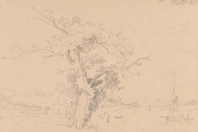 Hurst Stake, Wight Adası'ndan, 12 Ağustos 1826 by Capt. Thomas Hastings