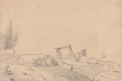 Lord Henry Seymour İskelesi, Wight Adası'ndan by Capt. Thomas Hastings