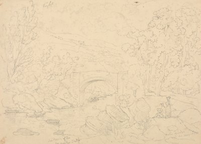 Holne Köprüsü, 30 Mayıs 1833 by Capt. Thomas Hastings