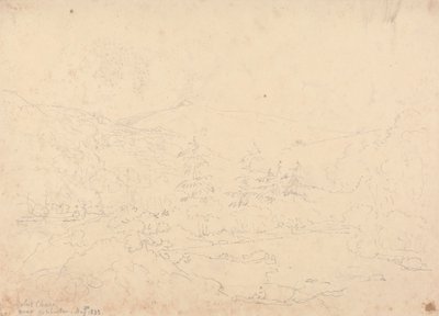 Ashburton yakınlarındaki Holne Chase, 30 Mayıs 1833 by Capt. Thomas Hastings