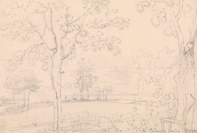 Padmore Garden'da, Mayıs 1833 by Capt. Thomas Hastings