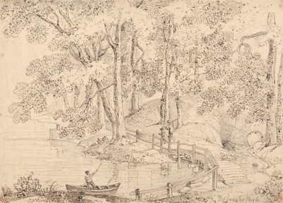 Ugbrooke Park'ta, Mayıs 1833 by Capt. Thomas Hastings