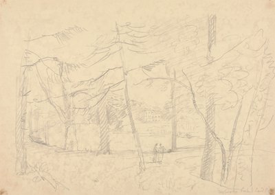 Lord Clifford's, Ugbrooke Parkı by Capt. Thomas Hastings