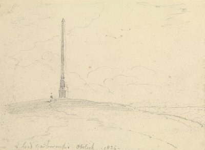 Lord Yarborough'nun Dikilitaşı by Capt. Thomas Hastings