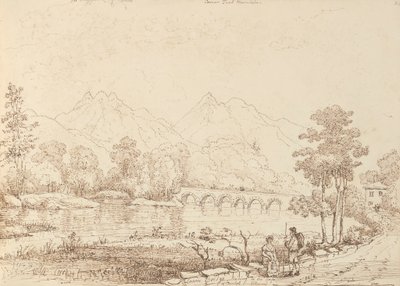 Dunloh Geçidi'ne Giden Lown Köprüsü by Capt. Thomas Hastings