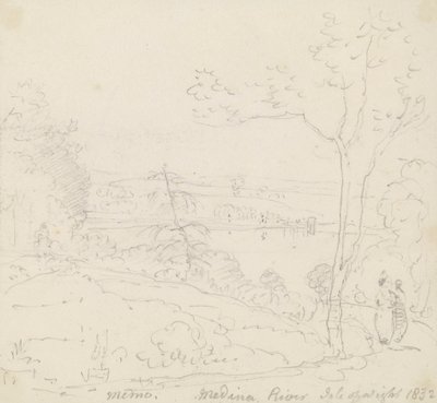 Medina Nehri Memo, Wight Adası by Capt. Thomas Hastings