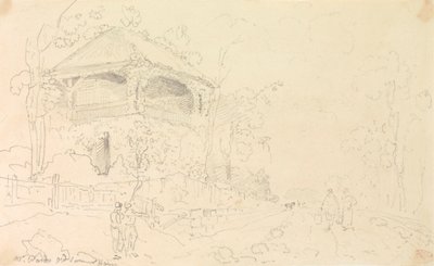 Bay Ward'ın Eski Yazlık Evi, Wight Adası by Capt. Thomas Hastings