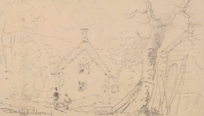 Appuldurcombe yakınlarında, Wight Adası by Capt. Thomas Hastings