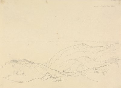 Blackgang Chine yakınlarında, 19 Ağustos 1826 by Capt. Thomas Hastings