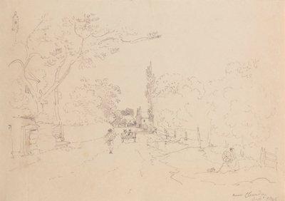 Clevedon yakınlarında, Eylül 1845 by Capt. Thomas Hastings