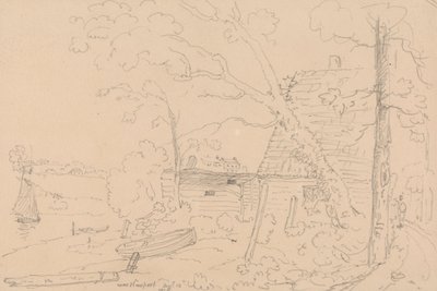 Newport yakınlarında, 12 Ağustos 1826 by Capt. Thomas Hastings
