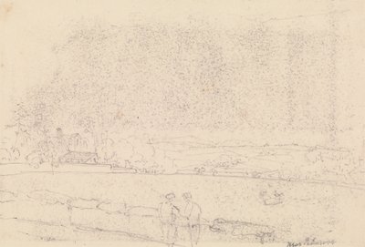 Padmore yakınlarında, Wight Adası by Capt. Thomas Hastings