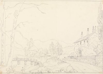 Rydal Gölü yakınlarında, 10 Şubat 1836 by Capt. Thomas Hastings