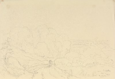 Swainstone yakınlarında, 12 Ağustos 1829 by Capt. Thomas Hastings