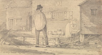 Hastings Sahilinde, Ağustos 1821 by Capt. Thomas Hastings