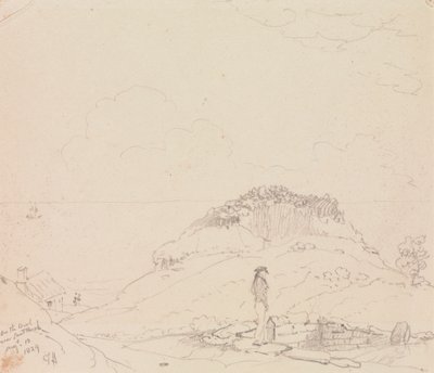Sandrock yakınlarındaki Sahilde, 13 Ağustos 1829 by Capt. Thomas Hastings