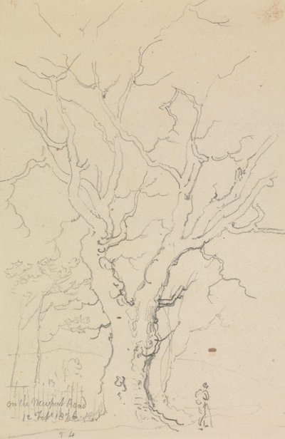 Newport Yolu'nda, 12 Şubat 1826 by Capt. Thomas Hastings