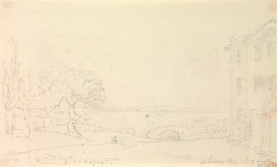Osborne Evi, Doğu Cowes, Wight Adası by Capt. Thomas Hastings