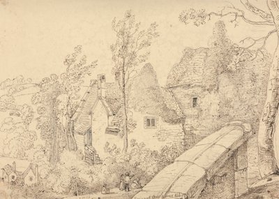 Crewkerne Manastırı Harabeleri, Mayıs 1833 by Capt. Thomas Hastings